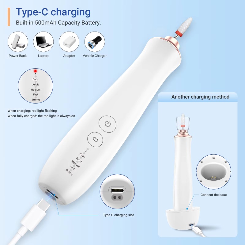 Handpiece E-File Nail Polish E - Nail Drill Machine review and price
