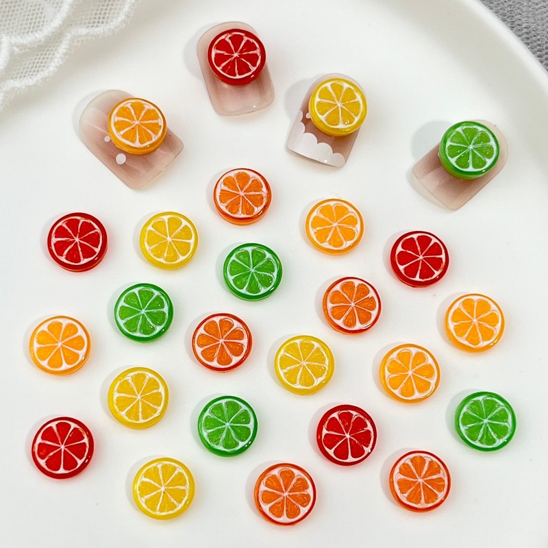 20pcs 3D Mini Simulated Food L - Nail Art Orange review and price
