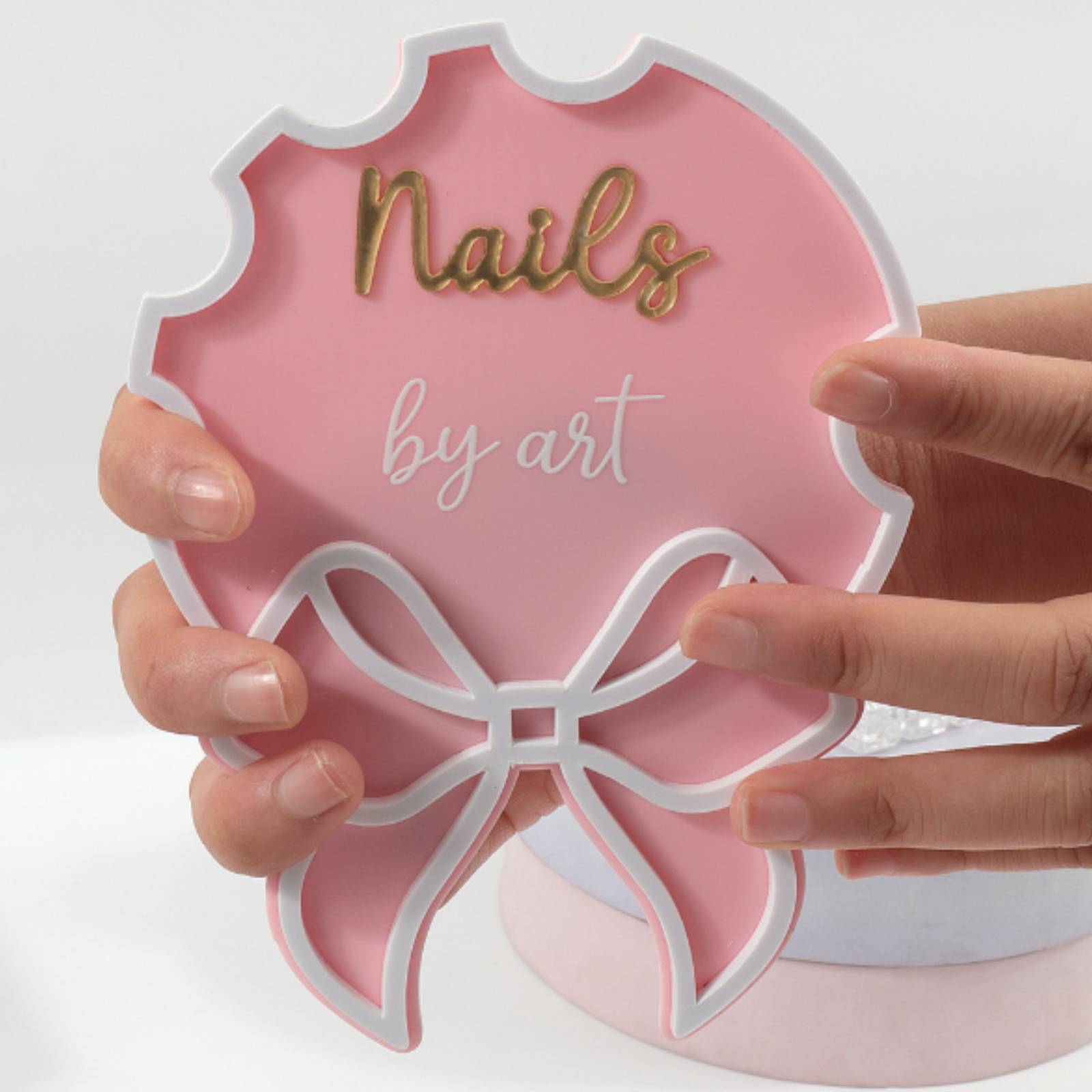 Nail Art Sign Pink Ribbon Bow  - Nail Art Pink review and price