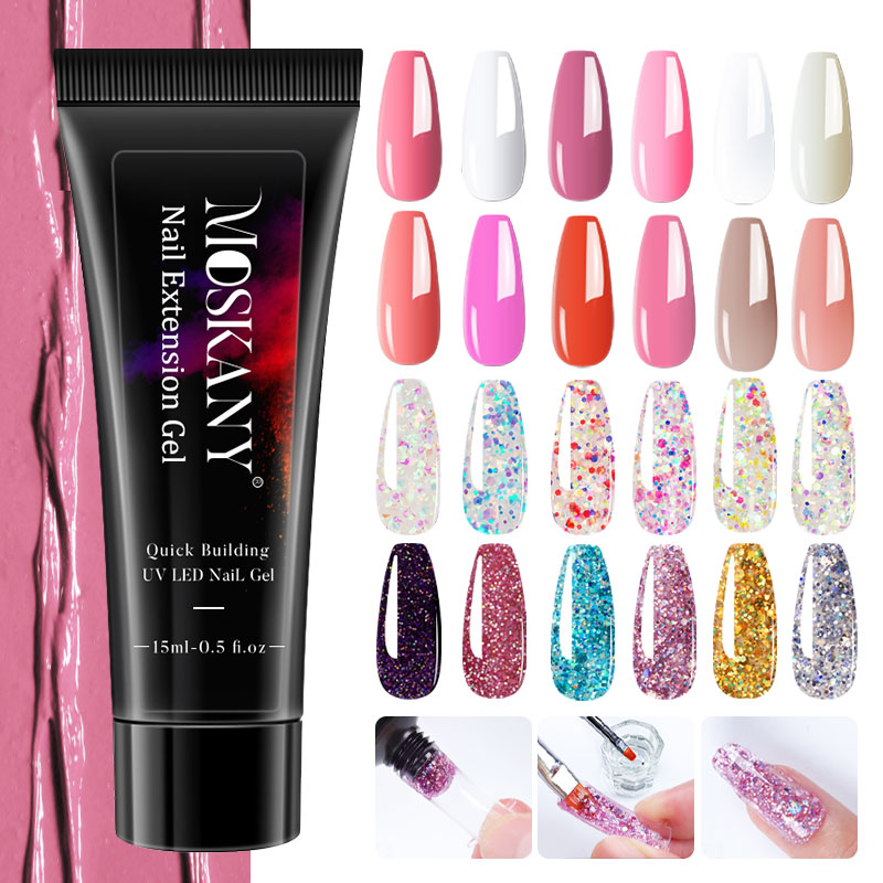 Poly Nail Gel Full Set With 6W - Nail Art Ombre review and price