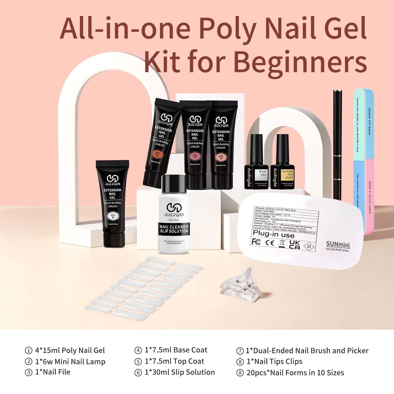 DOULINGDAI 4-Color Duolingdai  - Nail Art Ombre review and price