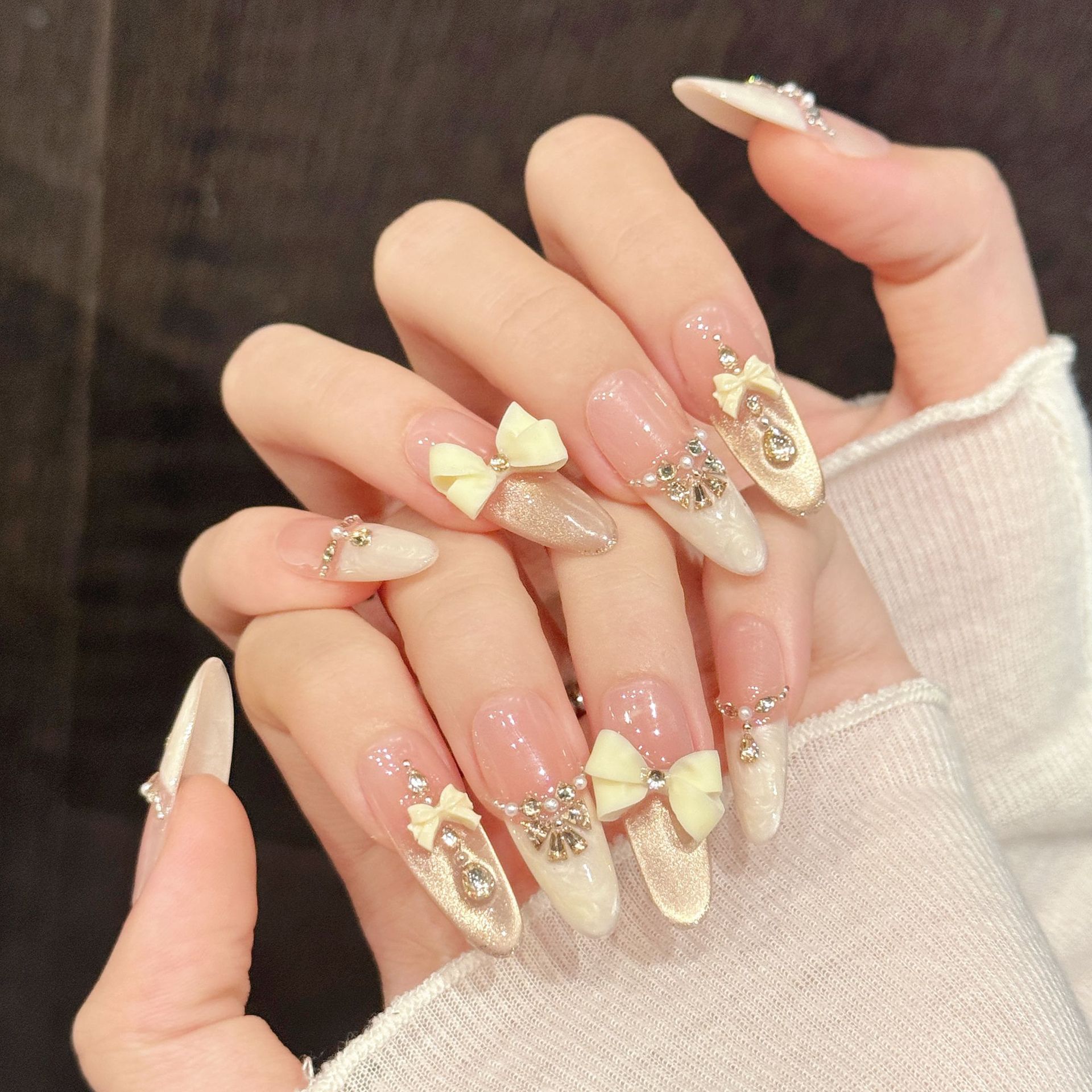 10pcs Handmade Press On Nails  - Nail Art Press On review and price