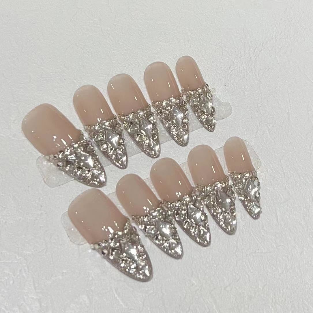 10pcs Press on Nails Sparkling - Nail Art Press On review and price